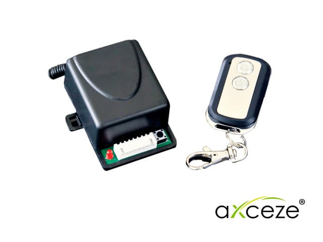 RECEPTOR INALAMBRICO CON CONTROL REMOTO AXCEZE AX-REC10 433.92MHZ SOPORTA HASTA 29 CONTROLES

 - Miniatura 2