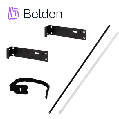 PATCH PANEL KEYCONNECT CAT6/CAT6A BELDEN AX103114 / NEGRO / 24 PUERTOS  / 1UR / MODULAR/VACIO / PIEZA - Miniatura 4