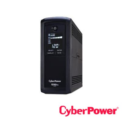 NO BREAK UPS TORRE CYBERPOWER CP1350AVRLCD 1350VA/815W / PANEL LCD / 5 CONTACTOS CON RESPALDO Y SUPRESION DE PICOS / 5 CONTACTOS CON SUPRESION DE PICOS. - Miniatura 2