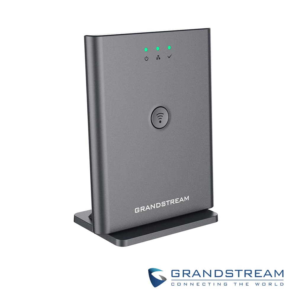 ESTACION BASE DECT GRANDSTREAM DP752 / COMPATIBLE TELEFONOS DP720/DP722 / 10 CUENTAS SIP / PUSH TALK  / ALIMENTACION POE AF / 1 PUERTO 10/100MBPS / INCLUYE ADAPTADOR 5VDC - Miniatura 2
