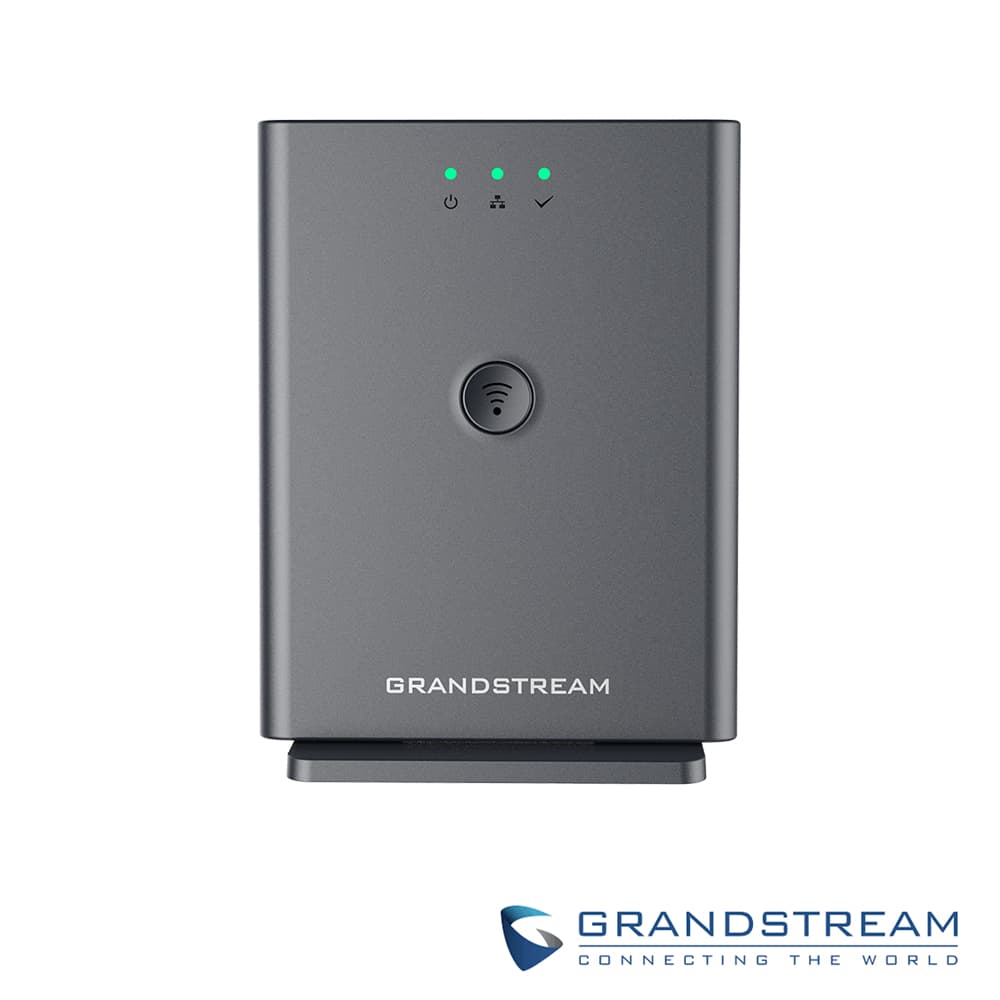 ESTACION BASE DECT GRANDSTREAM DP752 / COMPATIBLE TELEFONOS DP720/DP722 / 10 CUENTAS SIP / PUSH TALK  / ALIMENTACION POE AF / 1 PUERTO 10/100MBPS / INCLUYE ADAPTADOR 5VDC - Miniatura 3