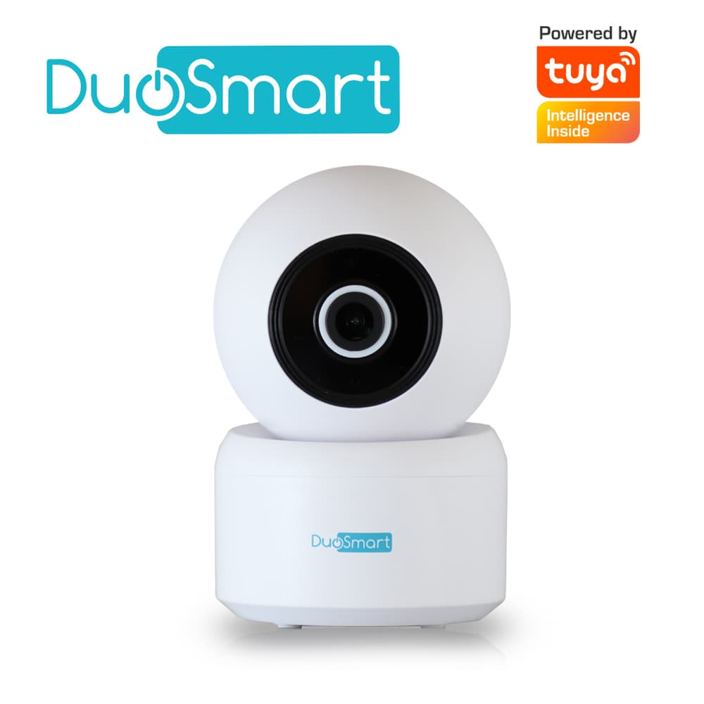 CAMARA INTELIGENTE CON MOVIMIENTO PT WIFI 2.4 GHZ DUOSMART E21 PARA INTERIOR FULL HD 3MP COMPATIBLE CON APP DUOSMART SOPORTA MICROSD DE HASTA 128 GB (NO INCLUIDA) CON AUDIO BIDIRECCIONAL - Miniatura 2