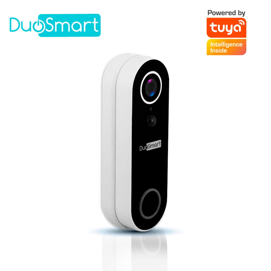 VIDEOPORTERO WIFI DUOSMART E55 2MP NOTIFICACIONES PUSH COMPATIBLE CON APP DUOSMART Y SOPORTE DE TARJETA DE MEMORIA MICROSD DE HASTA 128 GB (NO INCLUIDA) - Miniatura 2
