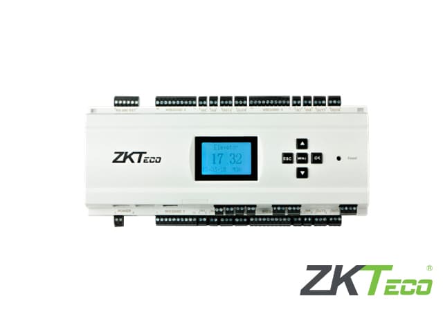 PANEL DE CONTROL DE ELEVADOR ZKTECO EC10 CONTROLA 10 PISOS COMPATIBLE CON ELEVADORES ANALOGICOS CAPACIDAD 3000HUELLAS/30,000TARJETAS125KHZ/100,000REGISTROS TCP/IP/RS485 COMPATIBLE CON LECTORAS FR1200/FR1500 EXPANDIBLE HASTA 58 PISOS CON 3 TARJETAS EX - Miniatura 2