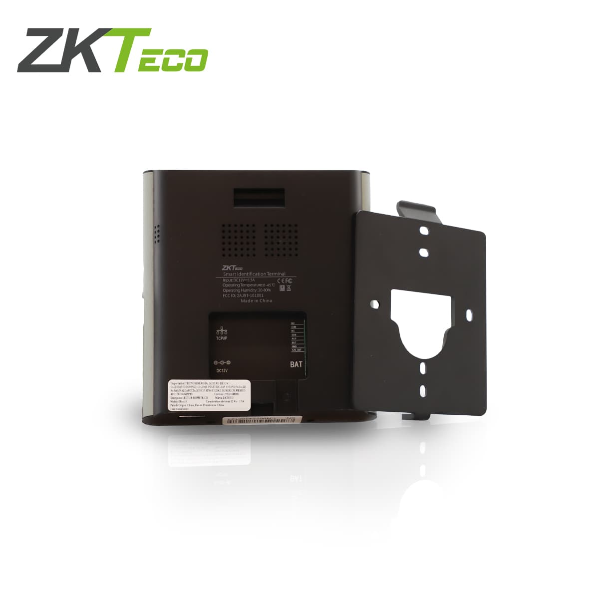 TERMINAL DE ACCESO Y ASISTENCIA CON RECONOCIMIENTO FACIAL Y CONTRASEÑA EFACE10  ZKTECO PANTALLA DE 4.3 PULGADAS 500 ROSTROS/ 150,000 EVENTOS  SALIDA DE RELEVADOR ACEPTA BOTON TCP/IP ADMS  COMPATIBLE CON BIOTIME PRO Y BIOACCESS IVS MODULO DE ASISTENCI - Miniatura 4