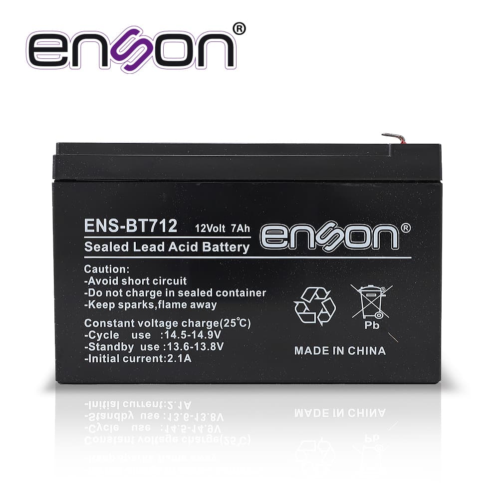 BATERIA DE RESPALDO ENSON ENS-BT712 12VDC 7A BASE PLOMO-ACIDO PARA FUENTES DE PODER Y SISTEMAS DE RESPALDO - Miniatura 3