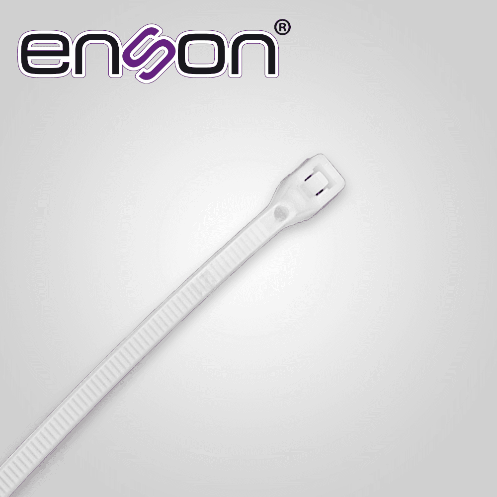 CINCHO DE NYLON ENSON ENS-CH360W COLOR NATURAL DE 4.8 X 360MM DE LONGITUD FUERZA DE TENSION DE HASTA 22 KGS - Miniatura 3