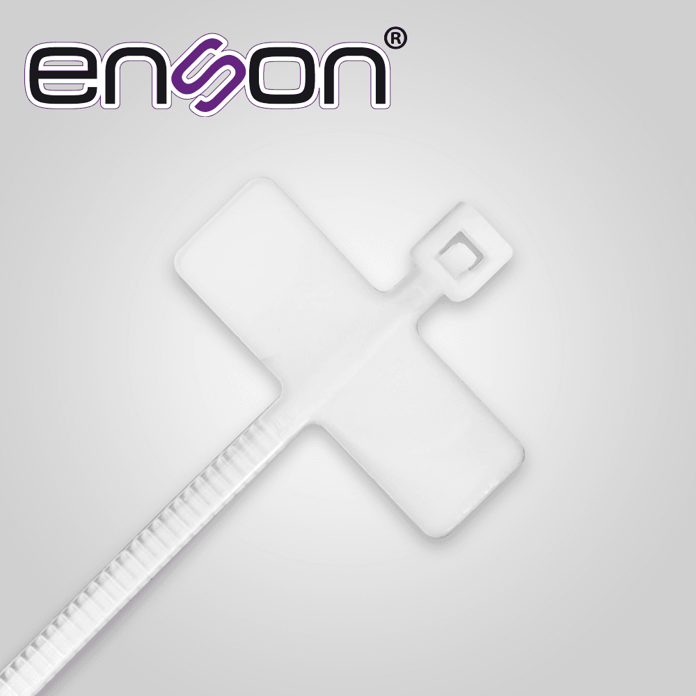 CINCHO DE NYLON ETIQUETABLE ENSON ENS-CHM100 2.5 X 100MM DE LONGITUD FUERZA DE TENSION DE HASTA 8 KGS - Miniatura 3