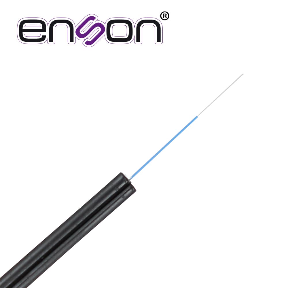 CARRETE DE FIBRA OPTICA ENSON ENS-DF1COS2, DROP MONOMODO OS2 DE 1 HILO (9/125 MICRAS), INTERIOR/EXTERIOR, DIELECTRICA, FORRO NEGRO, 1000 METROS (1 KM) - Miniatura 3