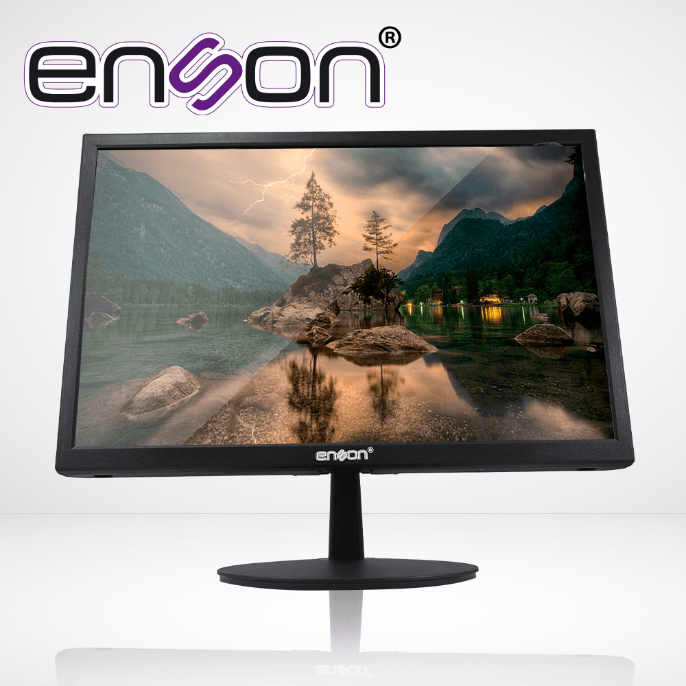 MONITOR LED FULL HD DE ENSON MODELO ENS-MDH19 DE 19 PULGADAS RESOLUCION DE 1920 X 1080 ENTRADA DE VIDEO HDMI/VGA SALIDA DE AUDIO HDMI/RCA PUERTO USB - Miniatura 3