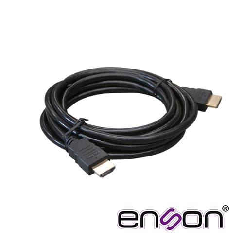 CABLE DE VIDEO HDMI ENSON ENS-HDMICB1M 1MT MACHO-MACHO VERSION 1.2 RECOMENDADO PARA SISTEMAS DE VIDEO VIGILANCIA - Miniatura 2