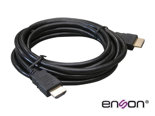 CABLE DE VIDEO HDMI ENSON ENS-HDMICB3M 3MT MACHO-MACHO VERSION 1.2 RECOMENDADO PARA SISTEMAS DE VIDEO VIGILANCIA - Miniatura 2