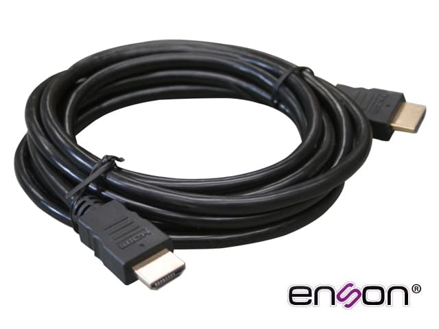CABLE DE VIDEO HDMI ENSON ENS-HDMICB5M 5MT MACHO-MACHO VERSION 1.2 RECOMENDADO PARA SISTEMAS DE VIDEO VIGILANCIA - Miniatura 2