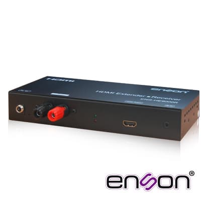 EXTENSOR HDMI 500MTS ENSONDC HE9000R RECEPTOR X C-HE9000R RECEPTOR X CABLE PARR RECEPTOR FUENTES HDMI POHDMIR Y SISTEMAS HDMI MTS - Miniatura 2