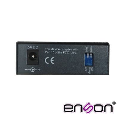 CONVERTIDOR DE MEDIOS ENS-MC100SC COBRE 1000BASE-T A FIBRA MULTIMODO 1000BASE-SX/LX HASTA 550M CONECTOR SC - Miniatura 4