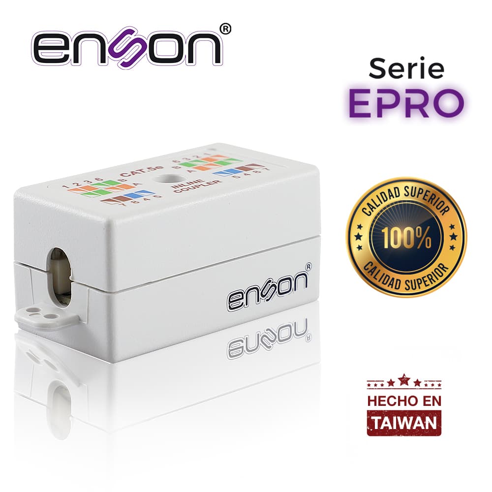 COPLE UTP ENSON EPRO-INCOP5E HILO A HILO CAT5E IDEAL PARA UNIR DE DOS SEGMENTOS DE CABLE UTP SIN TERMINAR, REQUIERE REMATADORA - Miniatura 2