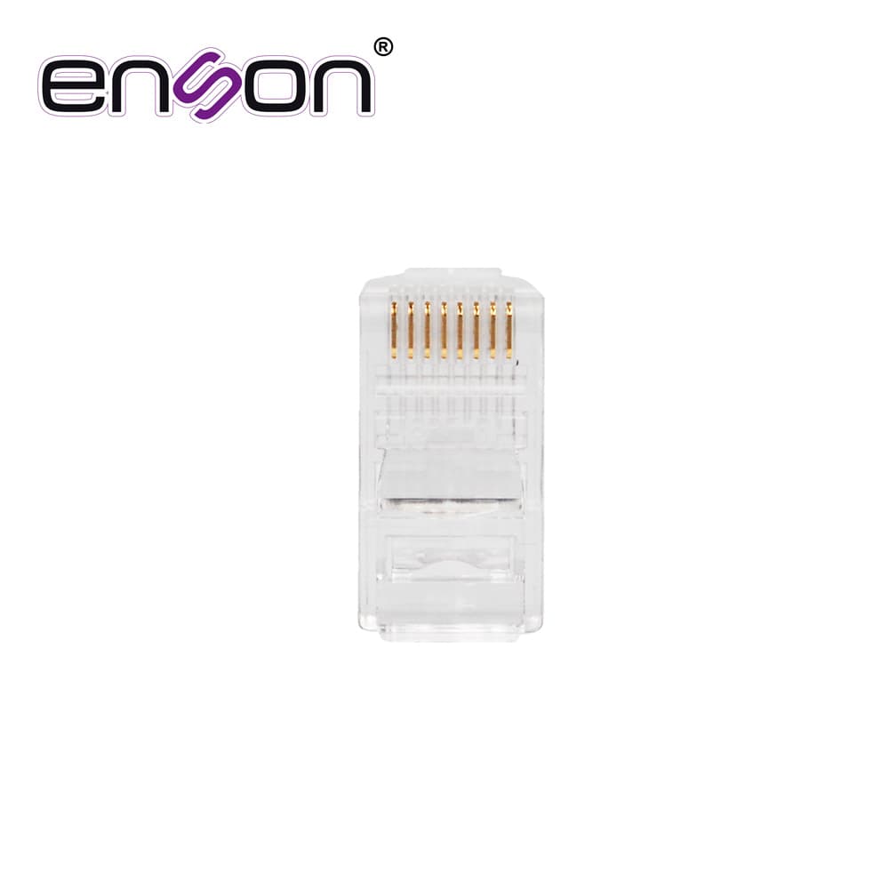 PLUG FACIL PONCHADO ENSON EPRO-PLUG5E-50 BOTE DE 50 PZS PARA CABLE UTP CAT5E CON SISTEMA DE PASO DE CABLES PASSTRU QUE FACILITA EL PONCHADO DE CABLE UTP YA QUE SE PUEDE IDENTIFICAR ERRORES DE MANERA MAS FACIL, REQUIERE USO DE PINZAS EPRO-PLUGTOOL - Miniatura 4