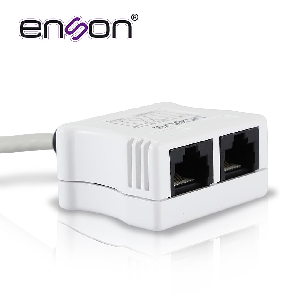 MODULO DUPLEXOR PASIVO ENSON EPRO-T2 SOPORTA POE TRABAJA EN PAR IDEAL PARA ENVIAR DOS NODOS DE RED A TRAVES DE UN SOL0O CABLE UTP TRABAJA CON CAT5E Y CAT6 - Miniatura 3