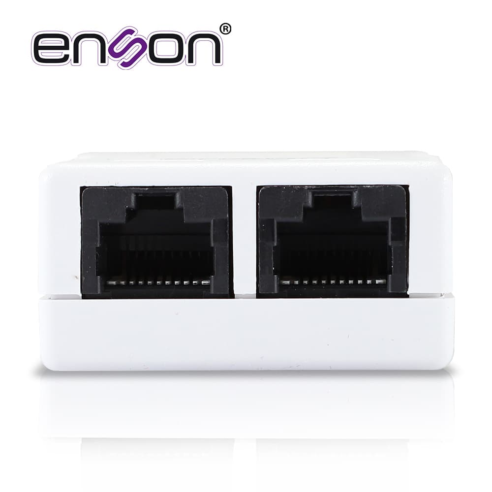 MODULO DUPLEXOR PASIVO ENSON EPRO-T2 SOPORTA POE TRABAJA EN PAR IDEAL PARA ENVIAR DOS NODOS DE RED A TRAVES DE UN SOL0O CABLE UTP TRABAJA CON CAT5E Y CAT6 - Miniatura 4