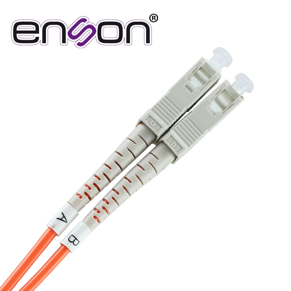 FIBRA OPTICA ENSON 60201O200 DE 200MTS DUPLEX MULTIMODO OM1 ARMADA Y TERMINADA CON CONECTORES SC-SC - Miniatura 3
