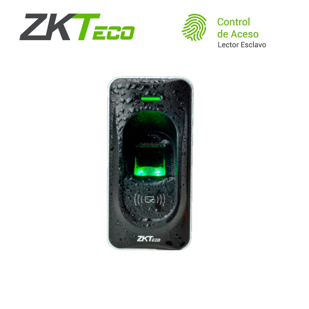 LECTOR BIOMETRICO Y PROXIMIDAD PARA PANEL INBIO ZKTECO FR1200 3000HUELLAS/30,000TARJETAS125KHZ RS485 REQUIERE PANEL INBIO Y ENROLADOR ZK9500 - Miniatura 2