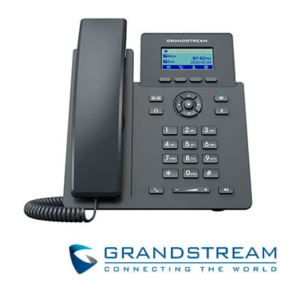 TELEFONO IP GRADO CARRIER GRANDSTREAM GRP2601 / 2 CUENTAS SIP /  2 LINEAS / PANTALLA LCD  / CONFERENCIA DE 5 VIAS /2 PUERTOS 10/100MBPS / GESTION Y APROVISIONAMIENTO GDMS / ALIMENTACION 5VDC/0.6A - Miniatura 3