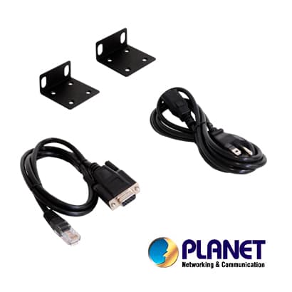 SWITCH 24 PUERTOS RJ45 GIGABIT ETHERNET 10/100/1000 MBPS / PLANET GS-4210-24T2S / 2 RANURAS MINI-GBIC / SFP 100/1000 MPBS / SWITCH ADMINISTRABLE / INTERFAZ DE CONSOLA RJ45 PARA ADMINISTRACION BASICA / SOPORTA VLAN / RECINTO DE METAL - Miniatura 5