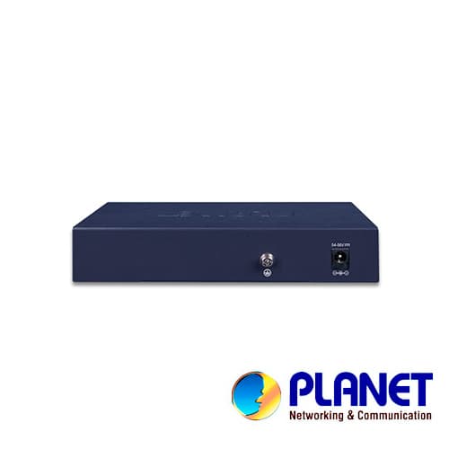 SWITCH NO ADMINISTRABLE / PLANET GSD-604HP / 6 PUERTOS RJ45 10/100/1000 MBPS / 4 PUERTOS POE 802.3AT/AF (PUERTOS 1 – 4) / SIN VENTILADOR / 67W DE CONSUMO / RECINTO DE METAL / DIP SWITCH (VLAN, ESTANDAR Y EXTENDIDO). - Miniatura 4