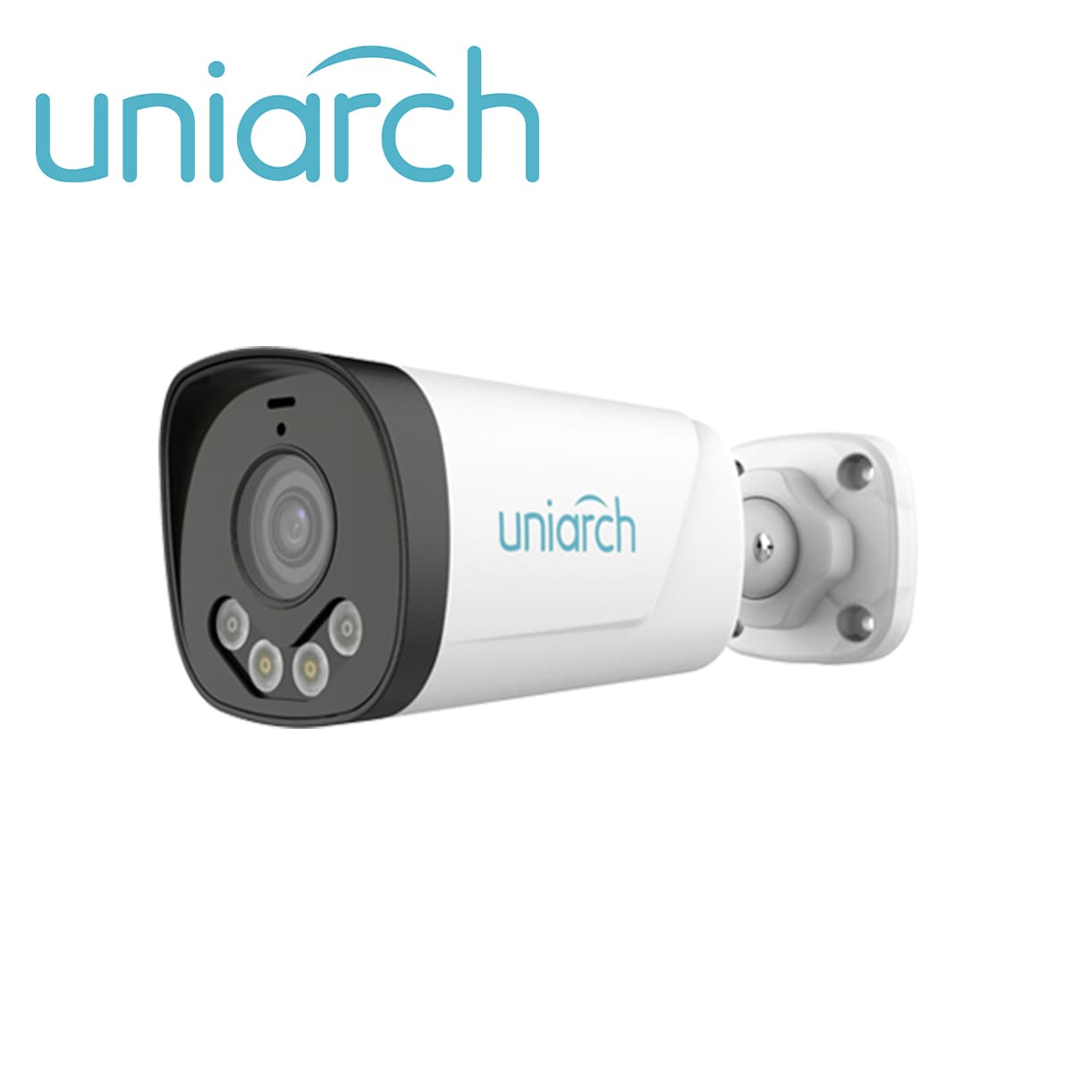CAMARA IP BULLET UNIARCH IPC-B233-APF40W / 3MP / ULTRA 265 / MICROFONO-INTEGRADO / ROI / LENTE4.OMM / SMART-DUAL-LIGHT / INTRUSION / CRUCE-DE-LINEA / BASADO-EN(HUMAN-BODY-DETECTION) / IP67 / POE / 12 VCD / METAL-PLASTICA - Miniatura 2