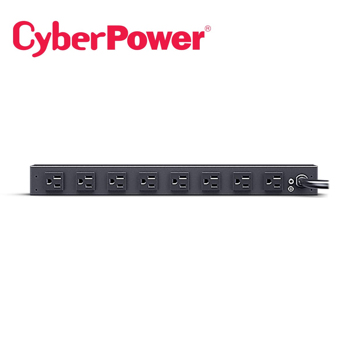 PDU CYBERPOWER PDU15B2F8R BASICO PARA DISTRIBUCION DE ENERGIA 10 CONTACTOS NEMA 5-15R 1UR 15 AMP 120 VCA - Miniatura 4