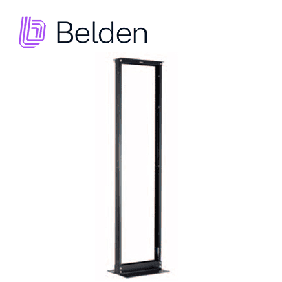 RACK VERTICAL DE 2 POSTES BELDEN XDR8419-310N / INTERIOR / NEGRO / 45UR / PIEZA - Miniatura 2