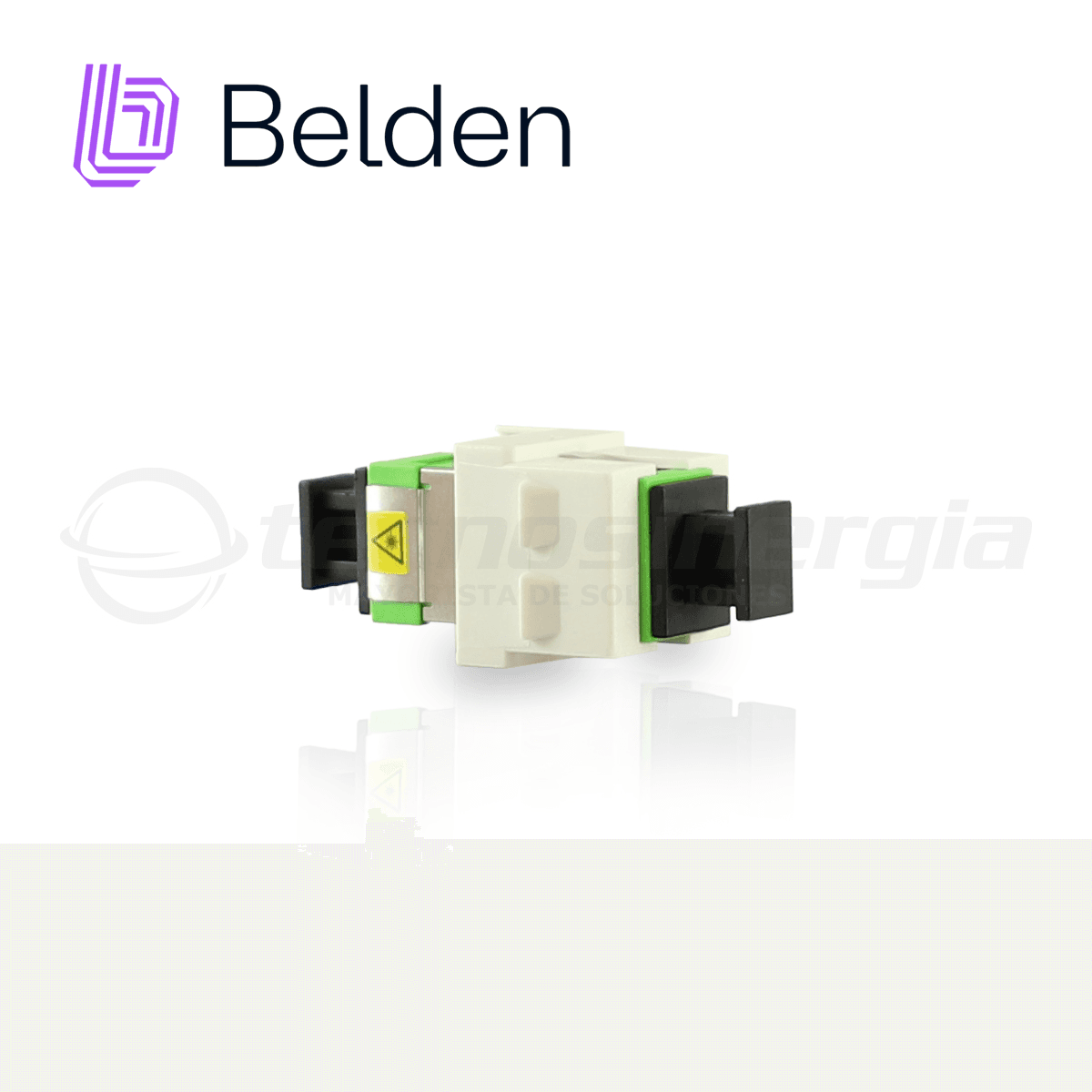 MODULO DE FIBRA AX105374-EW BELDEN KEYCONNECT SC APC SIMPLEX (VERDE) - Miniatura 3