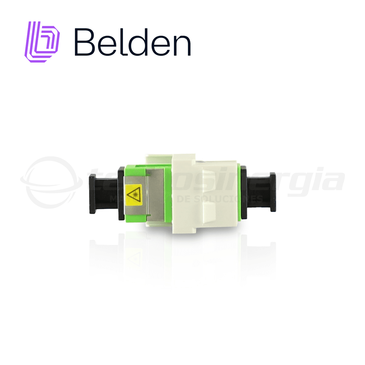 MODULO DE FIBRA AX105374-EW BELDEN KEYCONNECT SC APC SIMPLEX (VERDE) - Miniatura 4