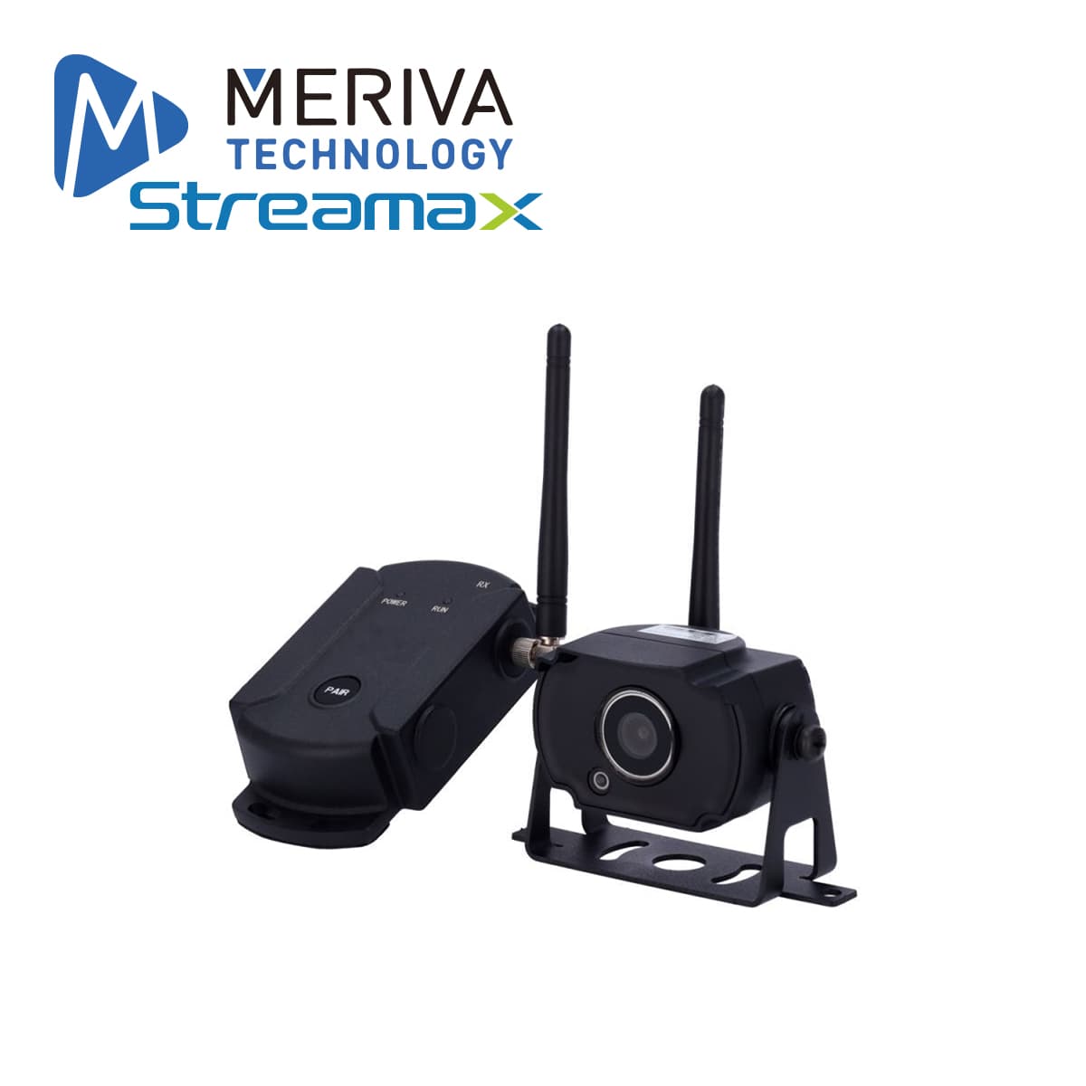 KIT WI-FI STREAMAX MCA42 / CAMARA WI-FI TRANSMISORA DE 2MP + RECEPTOR INALAMBRICO DE SEÑAL CON CONECTOR DIN DE 4 PINES / HASTA 300 METROS DE TRANSMISION / COMPATIBLE CON CUALQUIER MDVR SOLO 1 KIT - Miniatura 3
