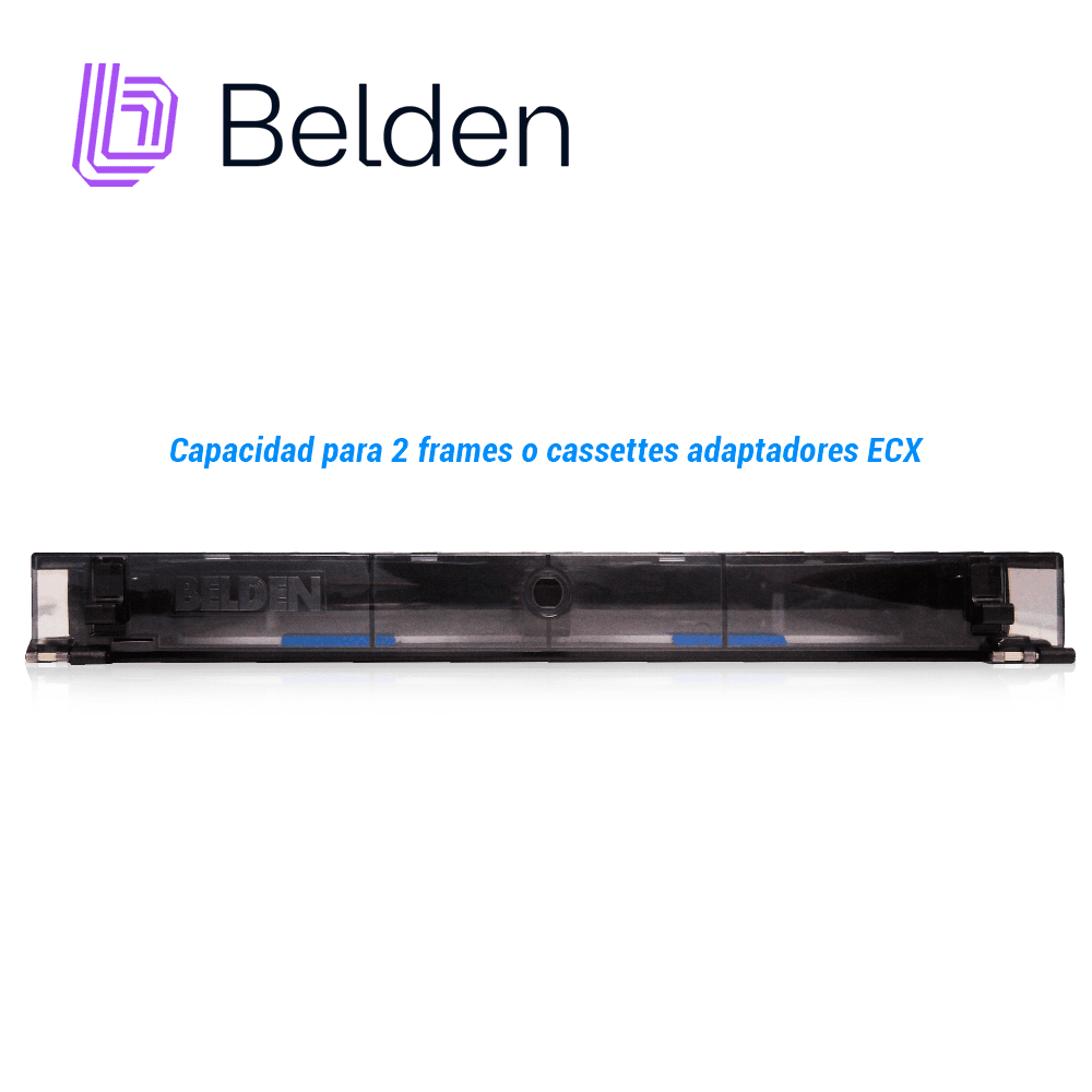 PANEL DE CONEXION BELDEN ECX-01U / 1UR / 2 CASSETTES / 2 FRAMES - Miniatura 4