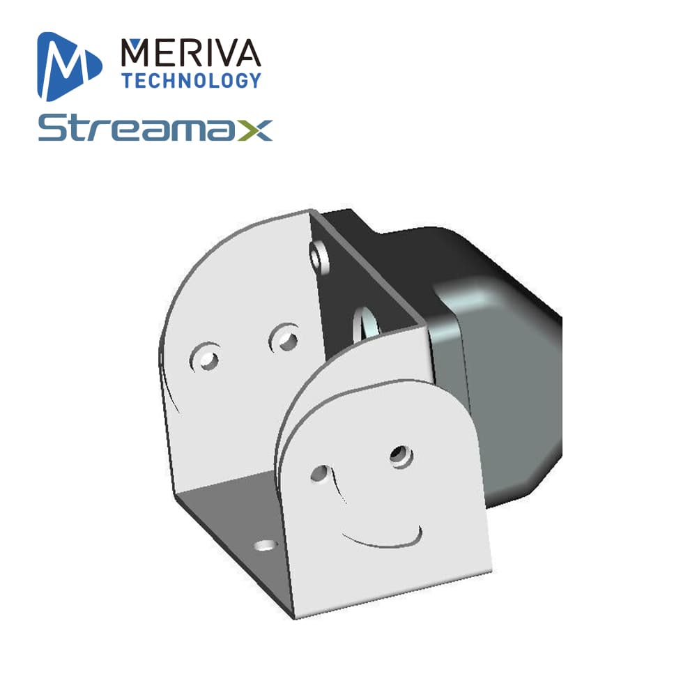 BRACKET DE INSTALACION PARA CAMARA FISHEYE STREAMAX MCA51-BRACKET / BRACKET PARA EXTERIOR / CON AJUSTE DE ALTURA / COMPATIBLE CON MCA51 - Miniatura 2