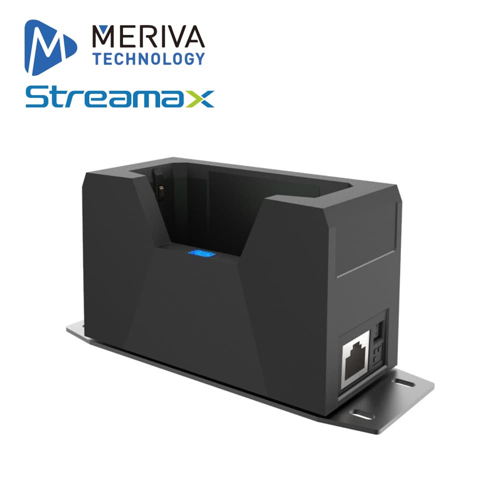 ESTACION DE CARGA DOBLE PARA BODYCAM STREAMAX MSTATION / ESTACION PARA 1 BODYCAM + 1 BATERIA / 12VCD / PUERTO ETHERNET / COMPATIBLE CON MBWC 2.0 - Miniatura 2