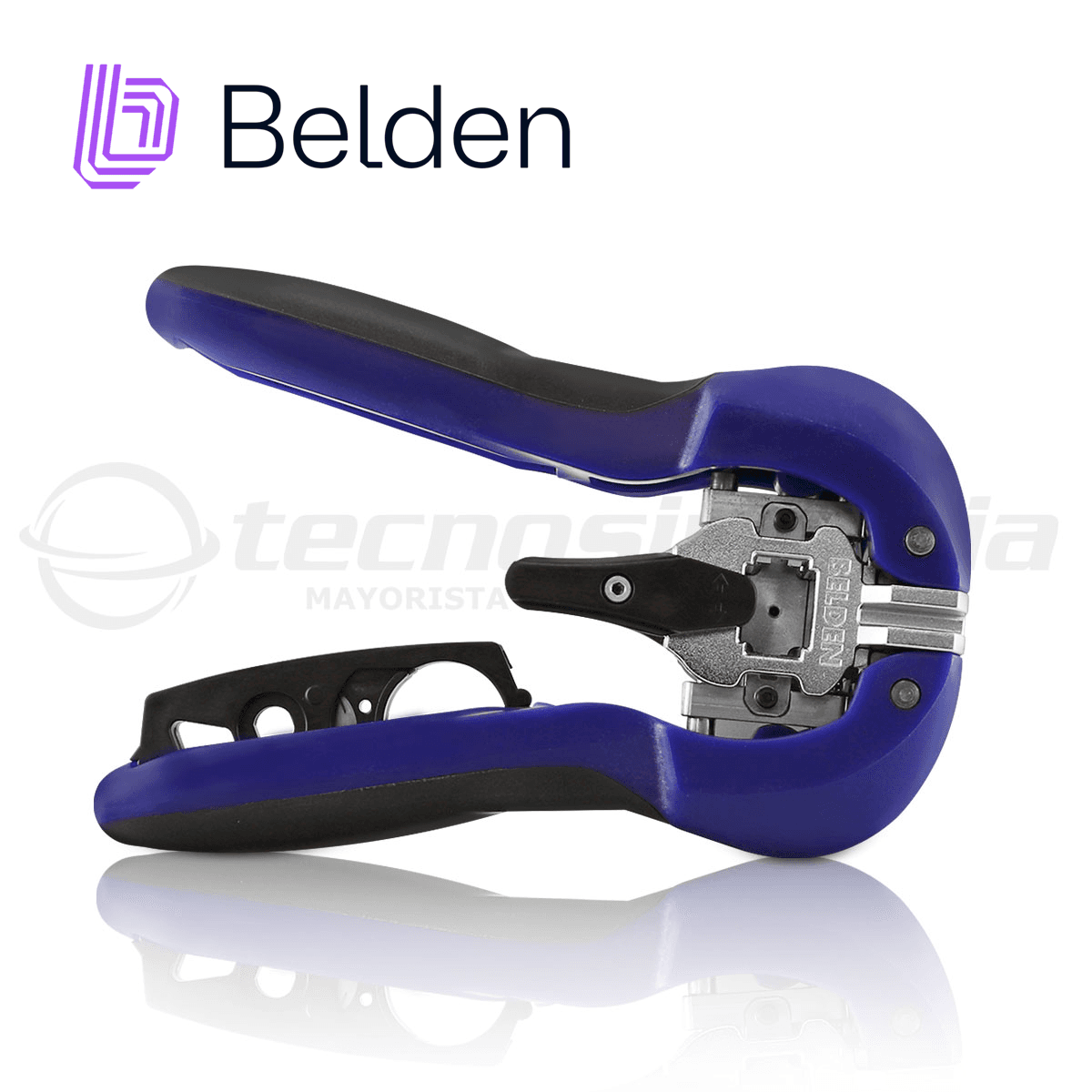 HERRAMIENTA DE TERMINACION REVCONNECT BELDEN RVUTT01 / INTERIOR / AZUL / INCLUYE ACCESORIO PELACABLE - Miniatura 2