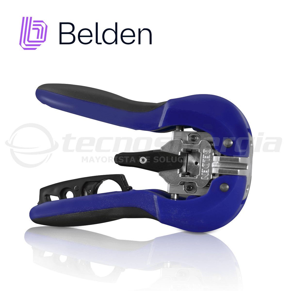 HERRAMIENTA DE TERMINACION REVCONNECT BELDEN RVUTT01 / INTERIOR / AZUL / INCLUYE ACCESORIO PELACABLE - Miniatura 4