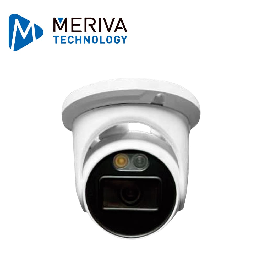 CAMARA IP TURRET MERIVA TECHNOLOGY MTD-600FS4D / 6MP / H.265+ / 2.8MM / ILUMINACION DUAL (20 - 30M IR / LUZ CALIDA) / IP67 / METALICA / 12 VCD / POE / SOPORTA MICRO SD HASTA 256 GB (NO INCLUIDA) / 1 ENTRADA DE AUDIO / MICROFONO INTEGRADO / MIA 2.0 /  - Miniatura 2