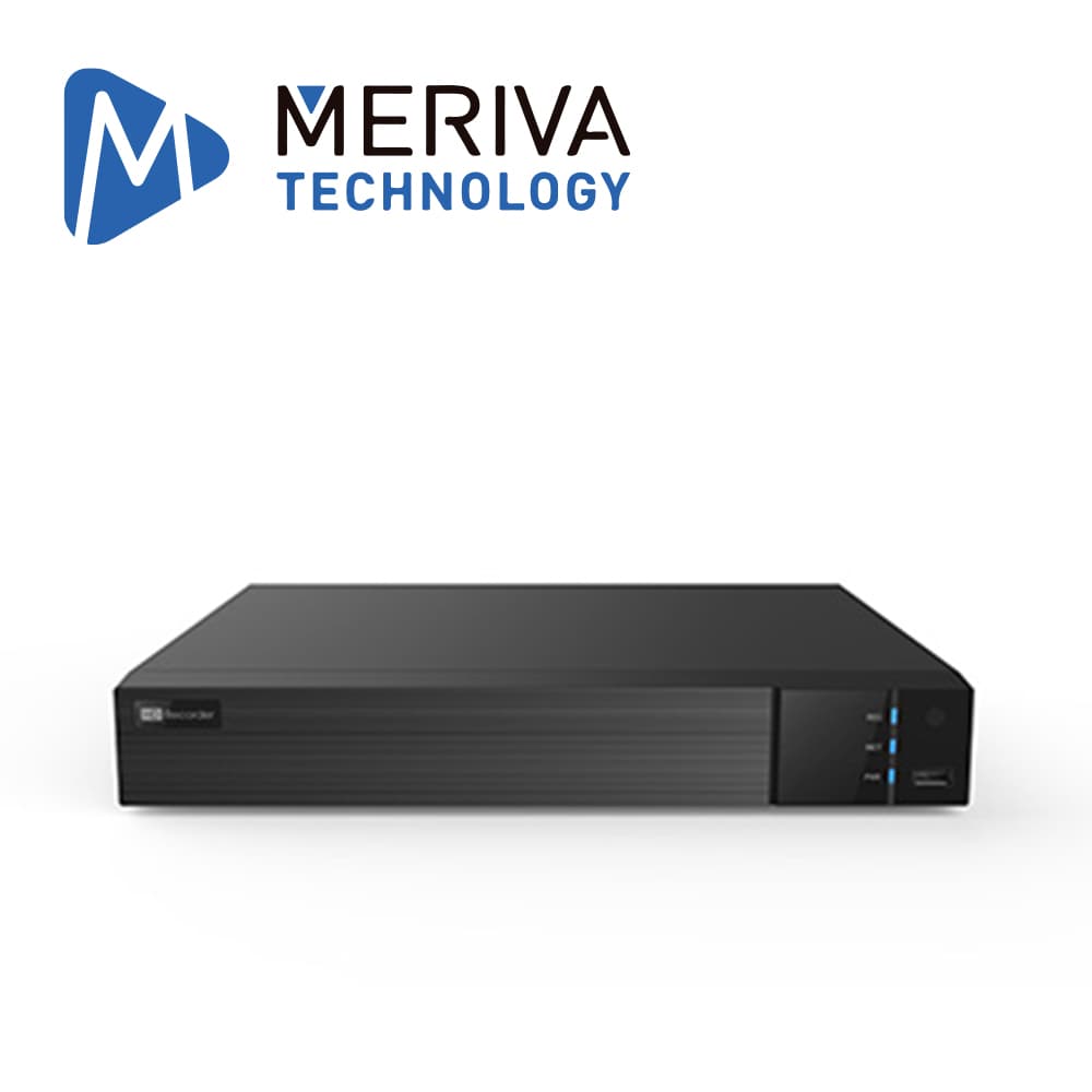 NVR 16CH IP 4K MERIVA TECNOLOGY MNVR-1716 / NO POE / ONVIF / SALIDA 1 HDMI + 1 VGA SIMULTANEAS / ANALITICAS MIA 2.0 INTELIGENCIA ARTIFICIAL / LPR / HASTA 2 HDD 10TB CU / P2P / H.265S / 12V / N9000 - Miniatura 2