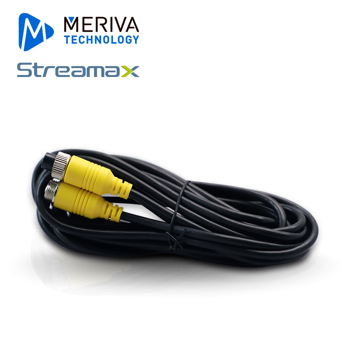 CABLE DIN DE AVIACION SERIE ECO MERIVA TECHNOLOGY MCBEIP50 / 6 PINES / 5 METROS / COMPATIBLE CON CAMARAS IP - Miniatura 2