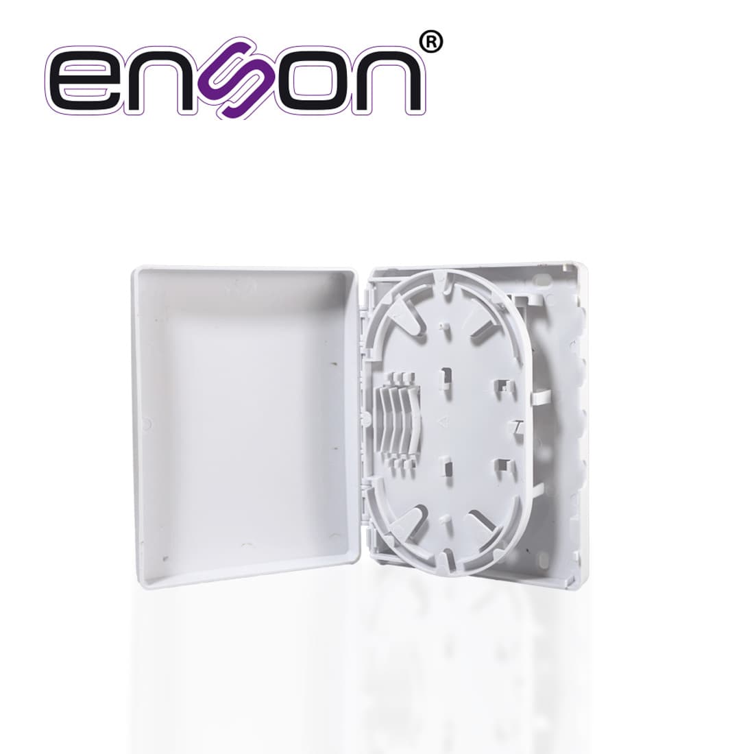 CAJA DE DISTRIBUCION DE FIBRA OPTICA ENSON ENS-FOTB4 4 PUERTOS - Miniatura 2