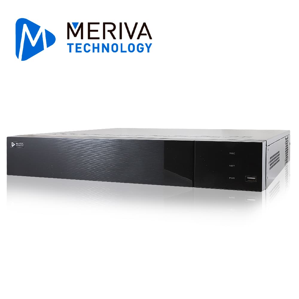 NVR 16CH IP 4K MERIVA TECNOLOGY MNVR-1716-16P / SWITCH 16 PUERTOS POE / ONVIF / SALIDA 1 HDMI + 1 VGA SIMULTANEAS / ANALITICAS MIA 2.0 INTELIGENCIA ARTIFICIAL / LPR / HASTA 2 HDD 10 TB CU / P2P / H.265S / 48 VCD / N9000 - Miniatura 2
