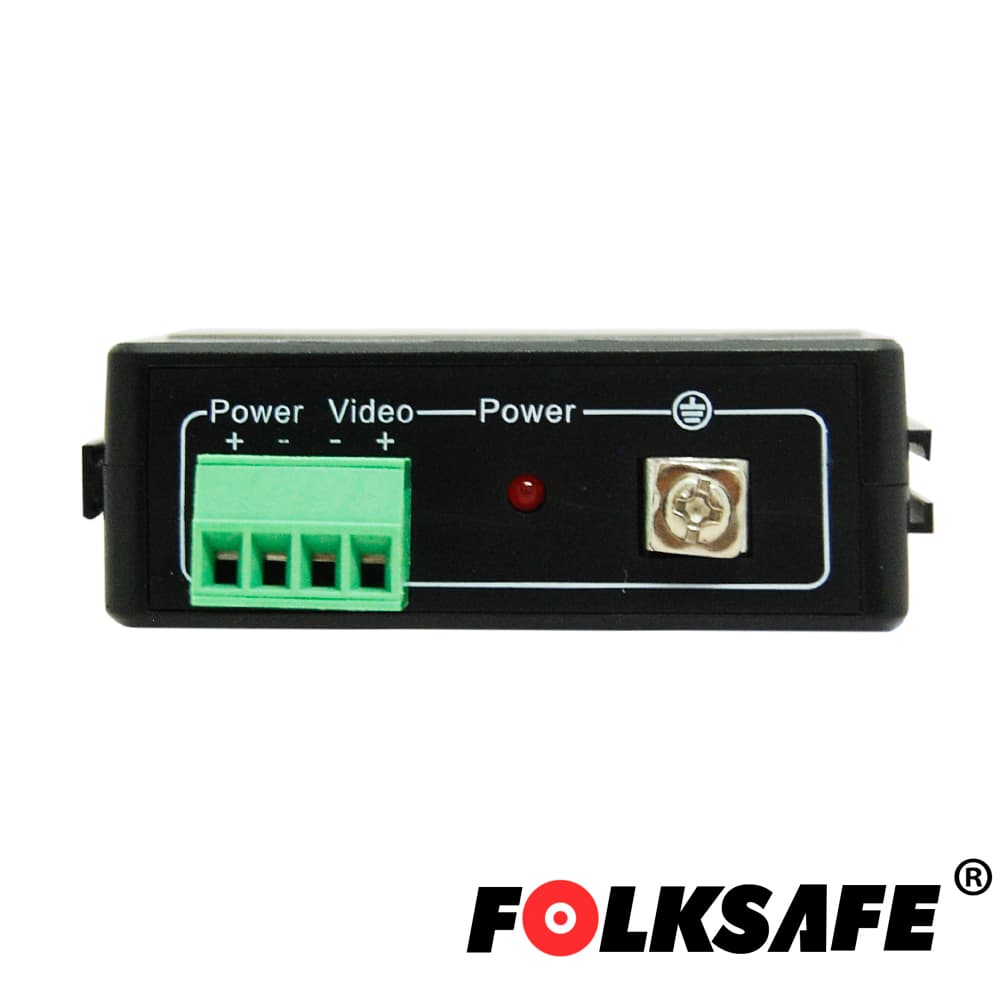 TRANSCEPTOR HD ACTIVO FS-HDA4501R FOLKSAFE UN CANAL DE VIDEO, RECOMENDABLE PARA SOLUCIONES A LARGA DISTANCIA, PUEDE SER UTILIZADO CON EL TRANSMISOR ACTIVO FS-HDA4501T ALCANZA DISTANCIA MAXIMA DE CABLEADO DE 700MTS AHD 1MP, COMPATIBLE CON TODAS LAS MA - Miniatura 4