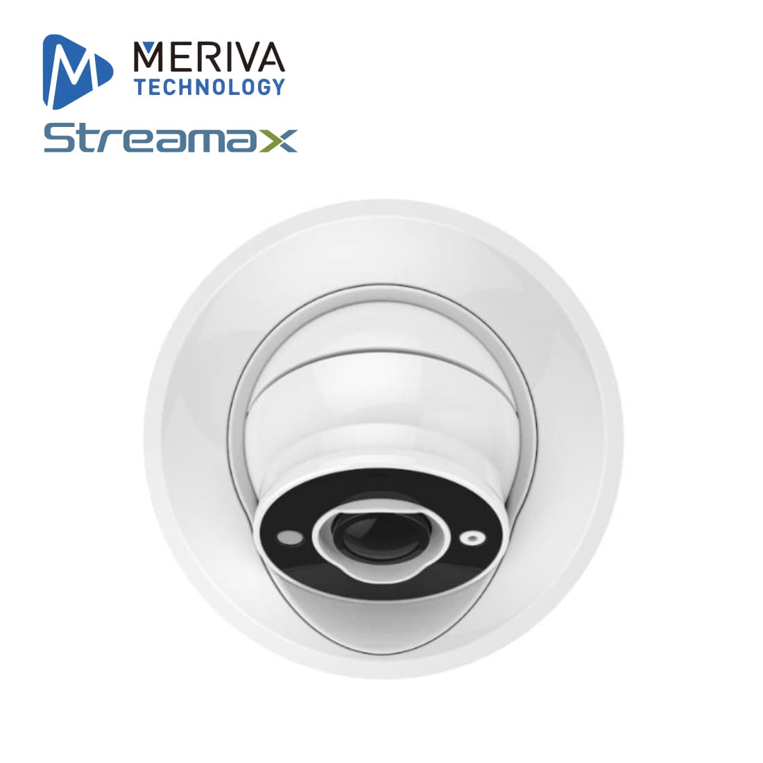 CAMARA MINI DOMO AHD STREAMAX MCA39A / 2MP / 2.8MM / 10M IR / IP54 / CONECTOR DIN 4 PINES / 12 VCD / INTERIOR / MICROFONO INTEGRADO - Miniatura 2