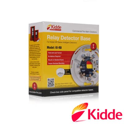 BASE CON RELEVADOR KIDDE KI-RB COMPATIBLE CON LOS DETECTORES SERIE KI (PARA PANELES DE LA SERIE VS) - Miniatura 5
