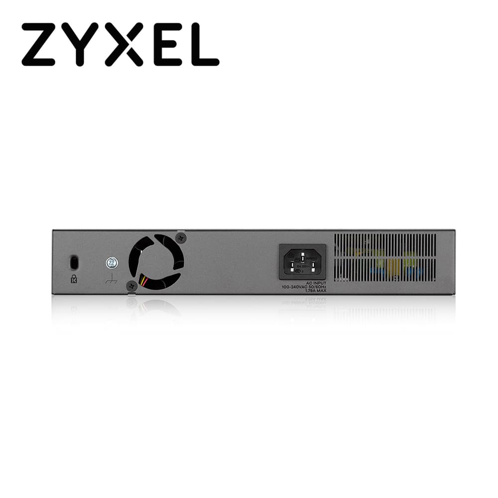 SWITCH POE GIGABIT 8PTOS+2UPLINK ENTERPRISE NEBULA ZYXEL GS1350-12HP 10 PUERTOS RJ45 10/100/1000MBPS POE+ AF/AT + 2 PUERTOS SFP 1000MBPS ADMINISTRABLE L2 TOTAL 130W   - Miniatura 4