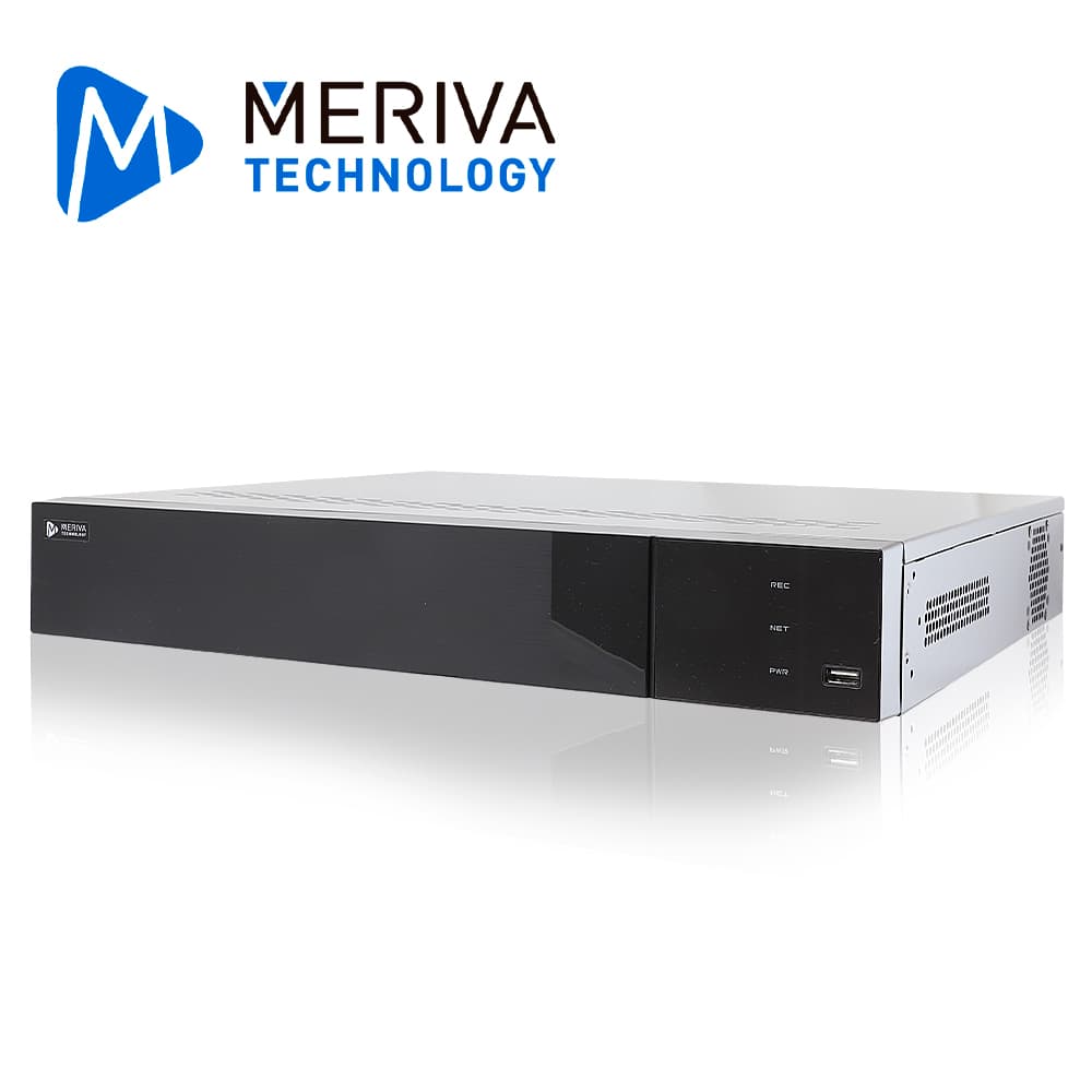 NVR 32 CH IP 4K MERIVA TECHNOLOGY MAIN-3216A / 16 PUERTOS POE / ONVIF / RECONOCIMIENTO FACIAL / LPR / MIA 2.0 INTELIGENCIA ARTIFICIAL / 2 SALIDA HDMI 4K + 1 VGA SIMULTANEAS / 4 HDD / H.265 SMART / P2P CLOUD N9000 / FACE TRACKING / CONTROL DE ACCESO Y - Miniatura 2