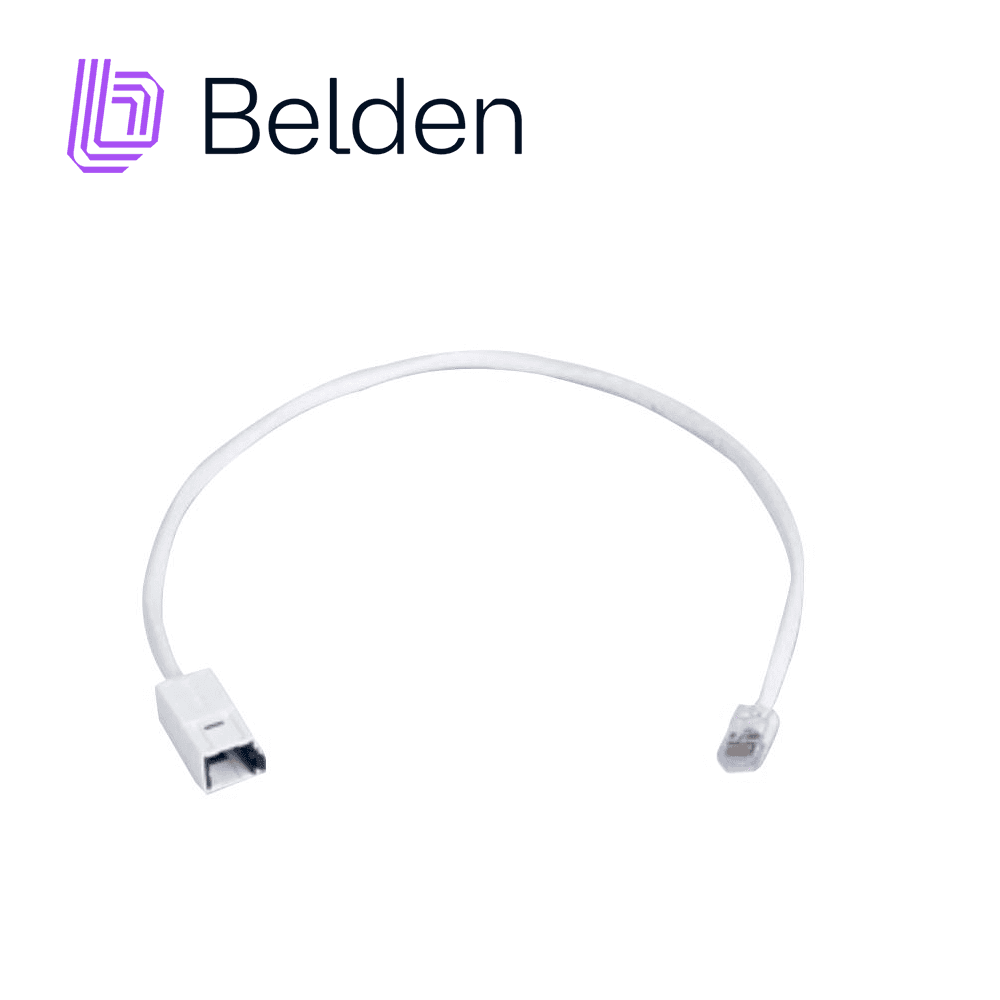 REVCONNECT FLEXPLUG CAT 6 BELDEN RV6FFPUEW18-S1 BLANCO T568A/B-T568A/B - Miniatura 2